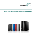 Guia do usuário do Seagate Dashboard