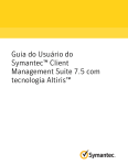 Guia do Usuário do Symantec™ Client Management Suite 7.5 com