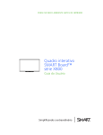Guia do Usuário do Quadro Interativo SMART Board Série X800