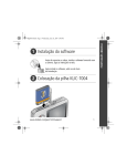 Instalação do software Colocação da pilha KLIC-7004