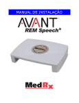 REM Speech Installation Manual 5-15-07