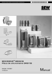 MOVIDRIVE® MDX61B Placa de Sincronismo - SEW
