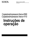 Xerox 4110/4590 Instruções de Operação