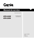 Parts Manual Manual de serviço