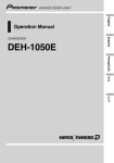 DEH-1050E (English / Español / Português) Baixe