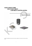 kodo speed dome ksd-18 day night com mesa controladora