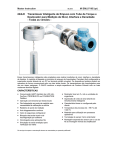 244LD Transmissor Inteligente de Empuxo com Tubo de Torque e