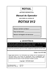 Baixe aqui o Manual do Motor Rotax 912 UL/ULS