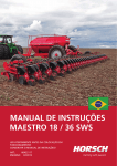 manual de instruções maestro 18 / 36 sws