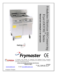 Fritadeiras Eléctricas Oil Conserving Fryer (OCF30)
