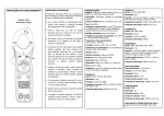 1044 - Pinça Amperimétrica / Multímetro Digital