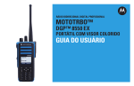 Manual de Opera&ccedil;&atilde;o - R&aacute;dio Digital Motorola DEP550