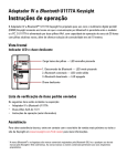 Adaptador IV a Bluetooth U1177A Keysight Instruções de operação