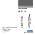 Instruções de operação E-10, E-11