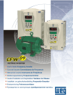 Manuais Técnicos - CFW-09 - Inversor de Frequência (v.3.3X)