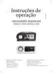 Instru&ccedil;&otilde;es de opera&ccedil;&atilde;o