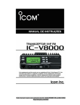 ICOM IC-V8000 - Manual de instruções (Port.)