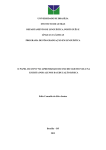 O papel do input no aprendizado do uso do sujeito nulo na escrita