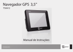 TS8412 - GPS 3,5" Manual do Produto
