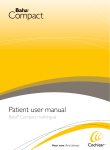 Patient user manual