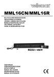 mml16cn / mml16r – mensagem rolante multicor