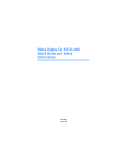 Nokia Display Car Kit CK-600 Quick Guide and Safety Information