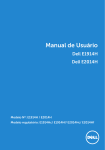 Dell E1914H Manual de Usuário