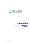 Manual Writer LibreOffice