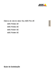 Câmera de rede de dome fixo AXIS P33–VE AXIS P3364–VE AXIS