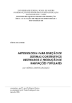 metodologia para sele&ccedil;&atilde;o de sistemas construtivos - Proarq