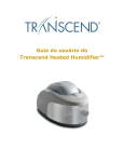 Guia do usuário do Transcend Heated Humidifier™