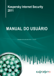 Kaspersky Internet Security 2011 MANUAL DO USUÁRIO