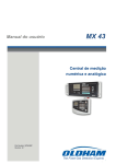 OLDHAM MX 43 Manual de utilização