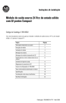 1769-IN031A-PT-P, Módulo de saída source 24 Vcc de estado