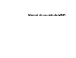Manual do usuário da M105
