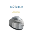 Manual do usuário do Transcend Heated Humidifier™