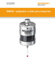 RMP60 - apalpador a r&aacute;dio para m&aacute;quinas