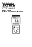 Guia do Usuário - Extech Instruments