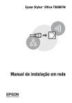 Manual de instalação em rede - Epson America, Inc.