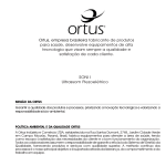 Manual do usuário Soni I Ortus