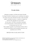 Prezado cliente, - Oregon Scientific