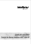Central de alarme Intelbras AMT 1004 RF