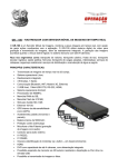 gr &ndash; 100 &ndash; rastreador com servidor m&oacute;vel de