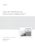 Guia de referência do instrumento MiSeq FGx - Support