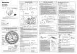 Nº MODELO WV-SFV631L/WV-SFV631LT WV