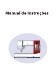 do manual de instruções da máquina 9900 Janome