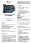 PAINEL DE LEDS MODELO GT203-COMPACT
