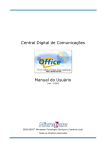 Central Digital de Comunicações Manual do Usuário