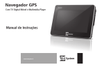 TS4310 - GPS + TV 4,3" Manual do produto