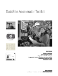 DataSite Accelerator Toolkit - Literature Library